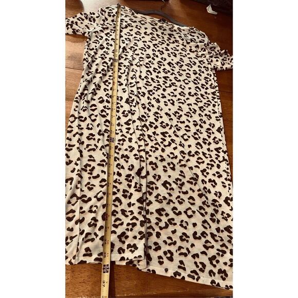 Lucky Brand Leopard Print Very Soft Lightweight Dress Size S - Picture 5 of 9